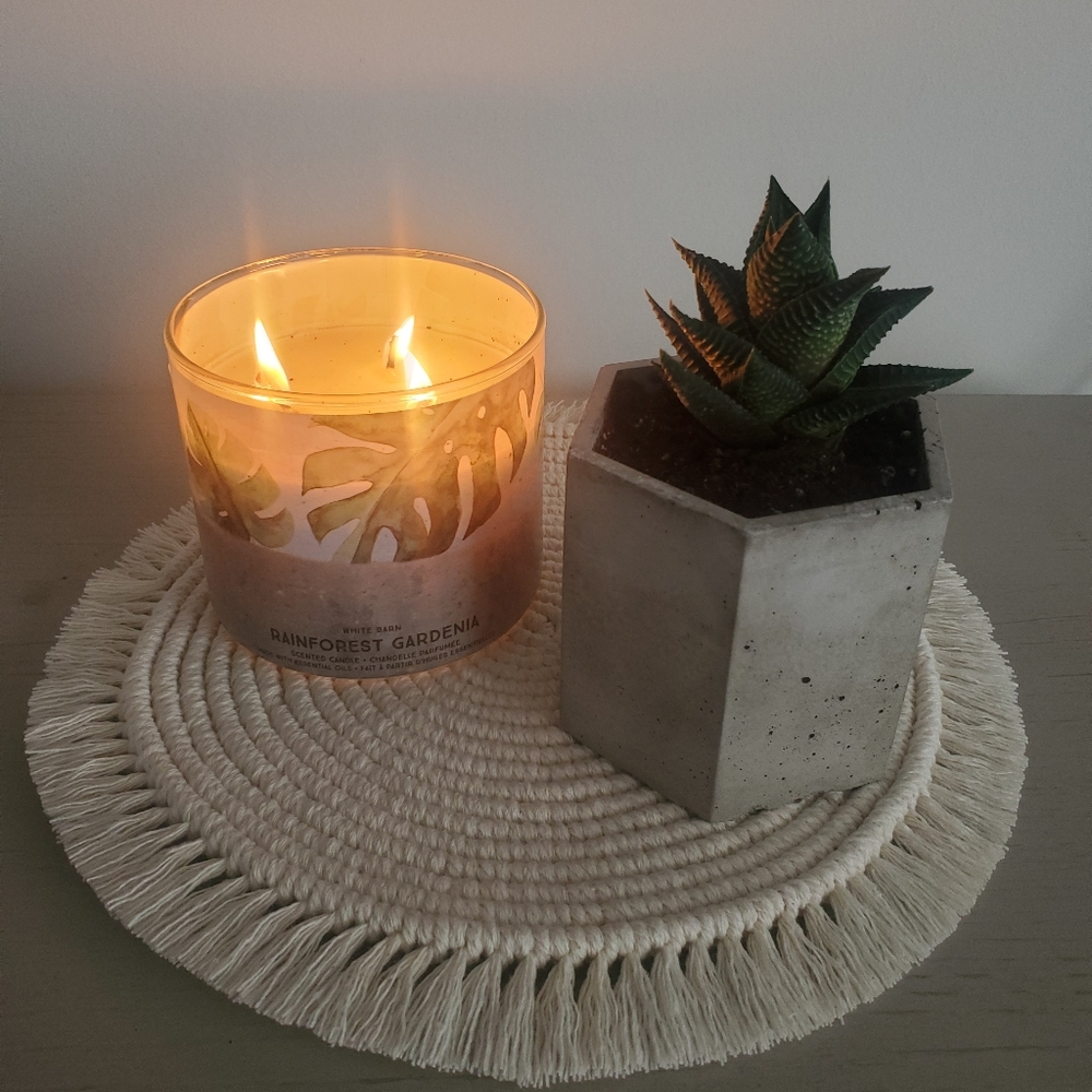 Macrame Placemat / Plant Mat / Large Coaster